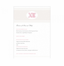 Nina & Willy Menu Card