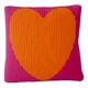 non-personalized pillow with heart