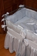 Nottingham Crib Bedding (Custom Colors Available) (Contact Us for Pricing)