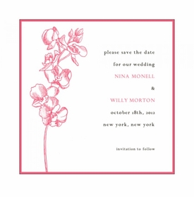 Oh My Orchid Rehearsal Dinner Invitation