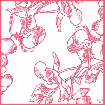 oh my orchid rehearsal dinner invitation