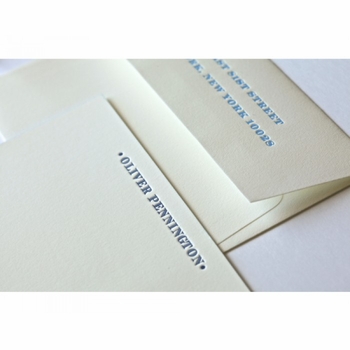 Oliver Letter Sheet Stationery
