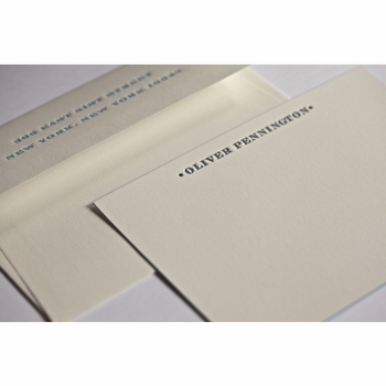 Oliver Letter Sheet Stationery
