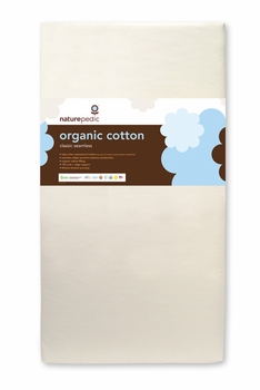 organic cotton classic seamless crib mattress