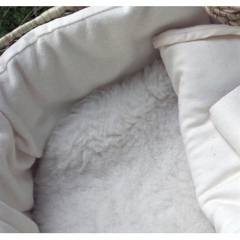 organic cotton moses basket <br>  Please contact us for pricing