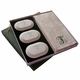 original luxury personalized soap gift set: single initial