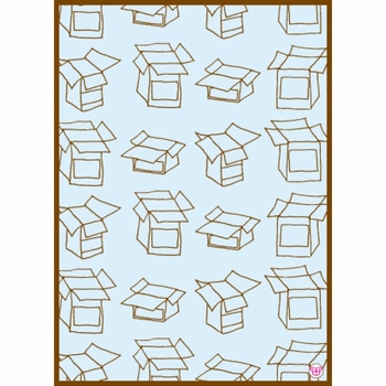 packing boxes moving card
