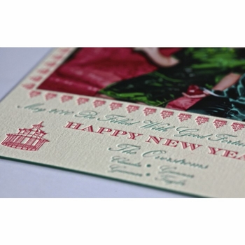 Pagoda Holiday Card