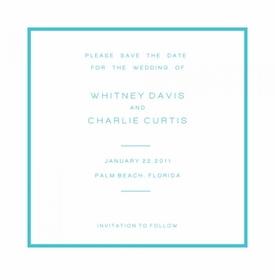 Palm Beach Rehearsal Dinner Invitation