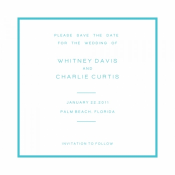 Palm Beach Rehearsal Dinner Invitation