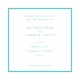 palm beach rehearsal dinner invitation