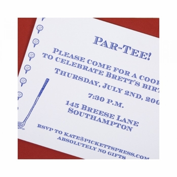 par tee cocktail & dinner parties