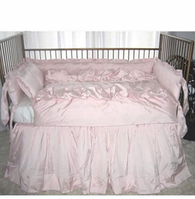 Park Avenue Crib Bedding (Custom Colors Available)v