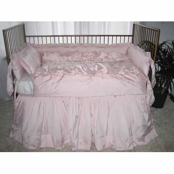 Park Avenue Crib Bedding (Custom Colors Available)v