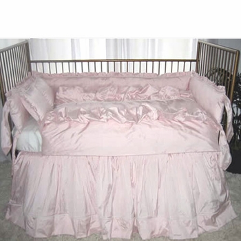 Park Avenue Crib Bedding (Custom Colors Available)v