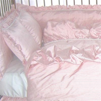 Park Avenue Crib Bedding (Custom Colors Available)v