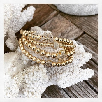 Pave Diamond Heart Bracelet