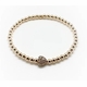 Pave Diamond Heart Bracelet