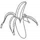 peeled banana