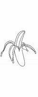 peeled banana