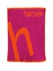 personalised slanted large letter blanket