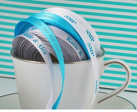 Personalized 3/8" Satin Ribbon - 36 Colors