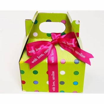 personalized 5/8" satin ribbon - 36 colors