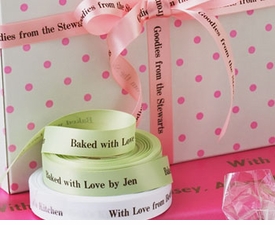 Personalized 5/8" Satin Ribbon - 36 Colors