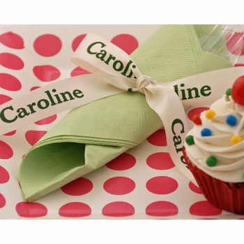 Personalized 7/8" Satin Ribbon