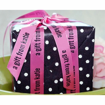 Personalized 7/8" Satin Ribbon