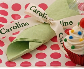 Personalized 7/8" Satin Ribbon