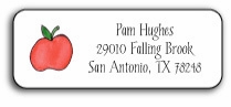 Personalized Address Labels - Apples to Apples