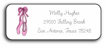 Personalized Address Labels - Ballerina Girl