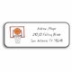 Personalized Address Labels - Basketball Star