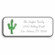 Personalized Address Labels - Blooming Cactus