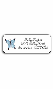 Personalized Address Labels - Butterfly Garden