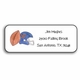 Personalized Address Labels - Football Fanatic