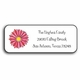 Personalized Address Labels - Gerber Daisy