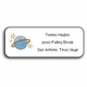 Personalized Address Labels - Outer Space
