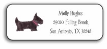 Personalized Address Labels - Preppy Pups