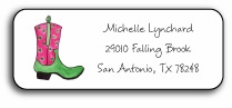 Personalized Address Labels - Rhinestone Cowgirl