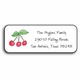 Personalized Address Labels - Rosy Red Cherries