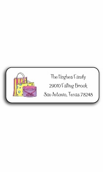 personalized address labels  shop til you drop