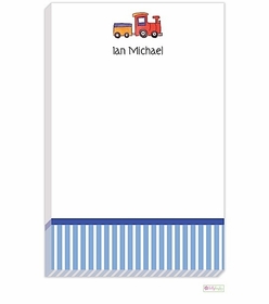 Personalized - All Aboard Notepad
