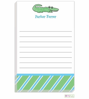 personalized - alligator alley notepad
