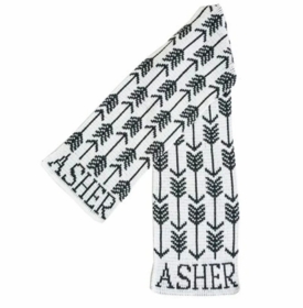 personalized arrows & arrows scarf