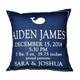 Personalized Baby Announcement Pillow