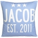 Personalized Baby Announcement Stars Pillows