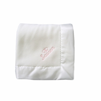personalized baby blanket - butterfly
