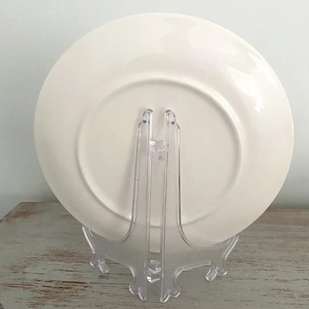 personalized baby boy plate - rainbow 